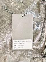 Calvin Klein Gunmetal Grey Patent PVC Tote Bag