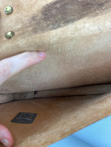 Dark Brown Leather Briefcase/Document holder