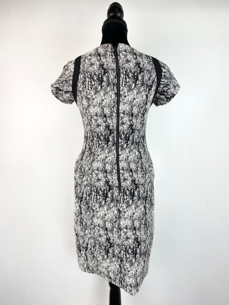 Rachel Roy 'Jackson Pollock' Black & White Dress - AU 8 / 10